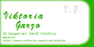 viktoria garzo business card